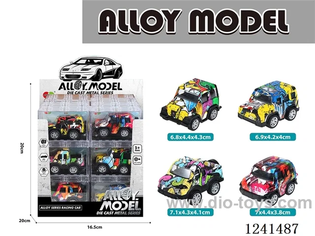 pull back alloy car 24PCS