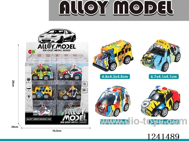 pull back alloy car 24PCS