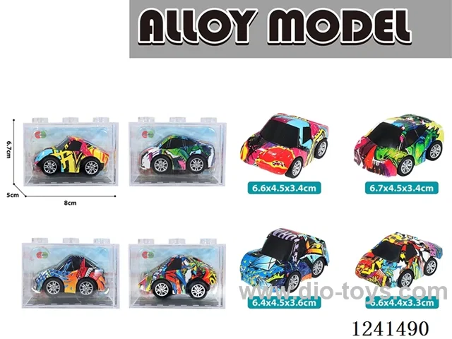 pull back alloy car