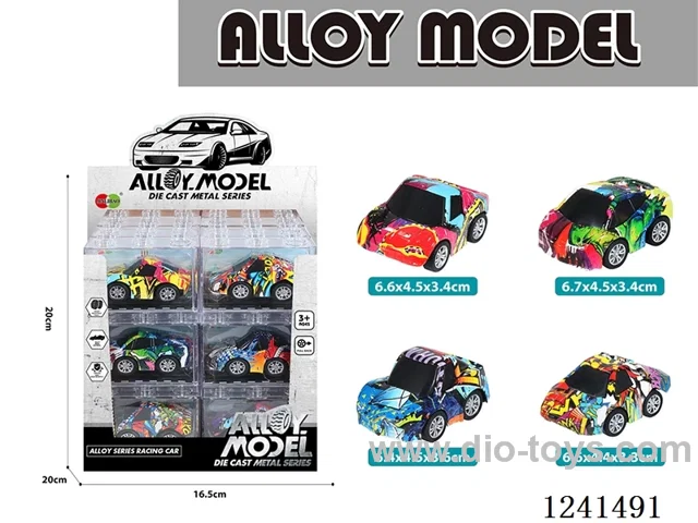 pull back alloy car 24PCS