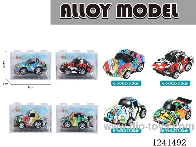 pull back alloy car