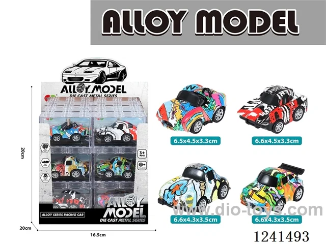 pull back alloy car 24PCS