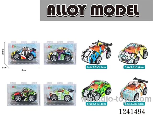 pull back alloy car