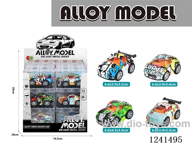 pull back alloy car 24PCS