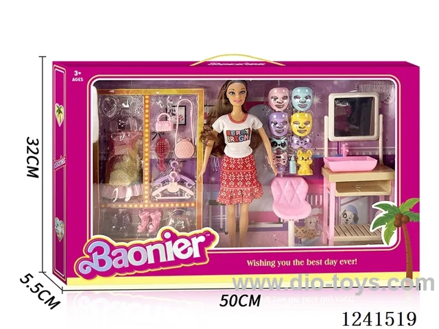 11.5inch 5-joint Barbie set