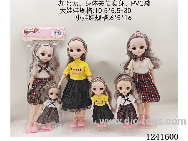 12inch + 6inch Barbie set 2 mixed