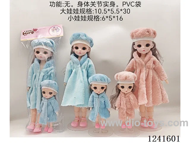 12inch + 6inch Barbie set 2 mixed