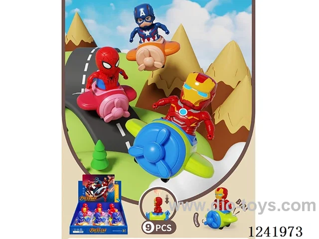 Press Spider-Man Airplane 9PCS