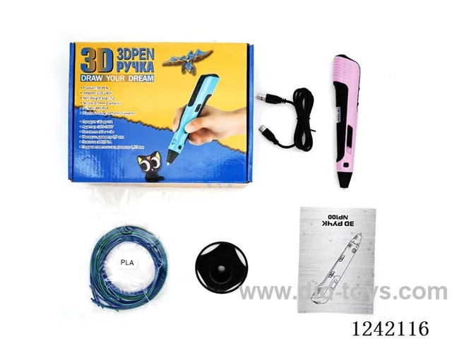 New 3D Printing Pen-USB-Russian Manual