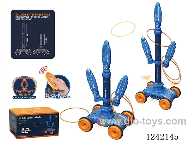 B/O lighted trap moving target