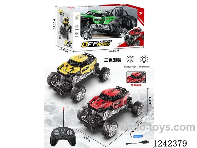 27MHZ 1:16 4ch rc alloy car included battery