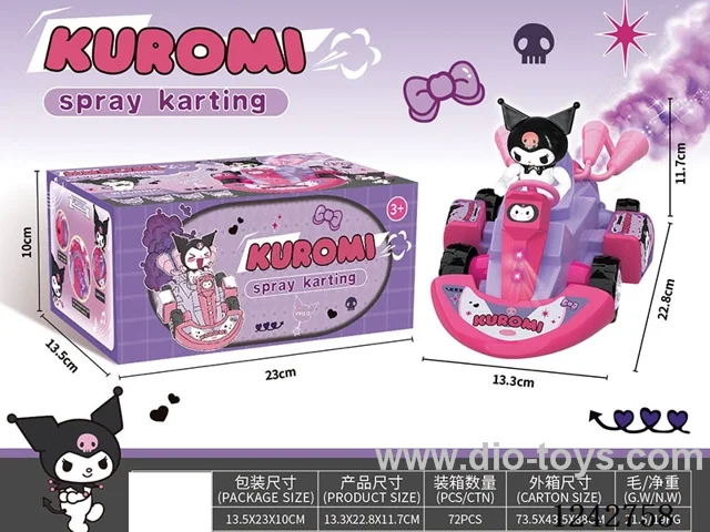 B/O universal car W L/M/spray