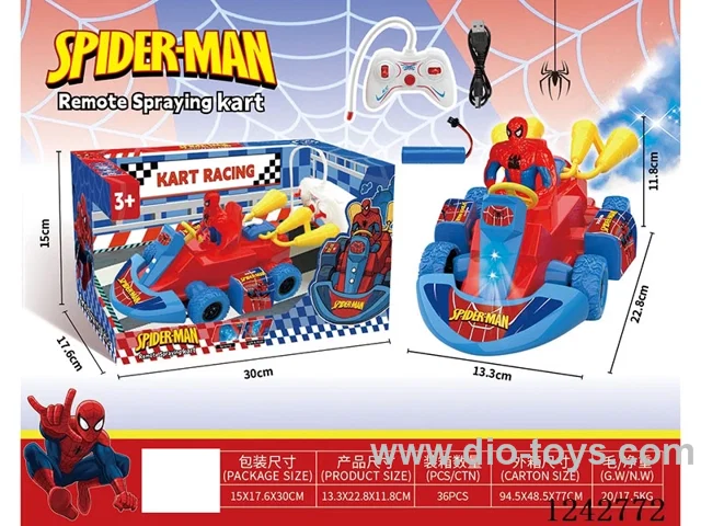 RC car W L/M/spray included battery