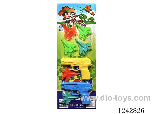 Colour catapult plane gun (2 guns with 6 planes)