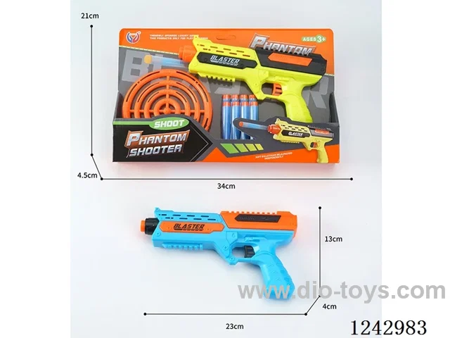 EVA soft bullet gun 2 colors mixed