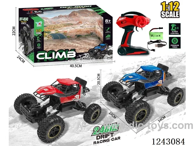 (GCC) 2.4G RC Alloy Climbing Car
