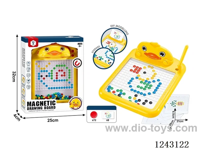 Duck Dribble Drawing Board 72 Beads 8 Cards
