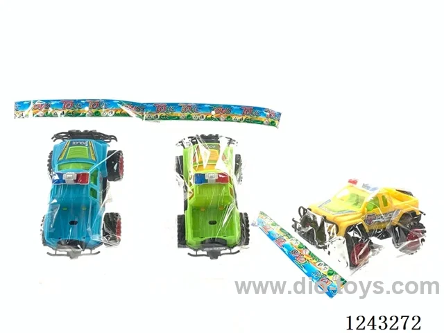 inertia Hummer police car 3 colors mixed