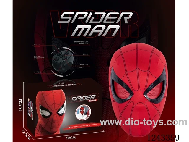 Red Spider-Man Mask Helmet [RC Model]
