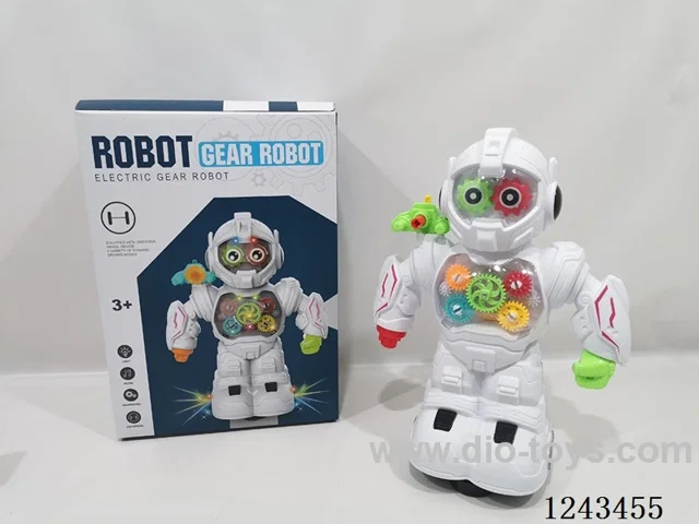 B/O Universal Gear Robot W L/M/ Launching not included battery