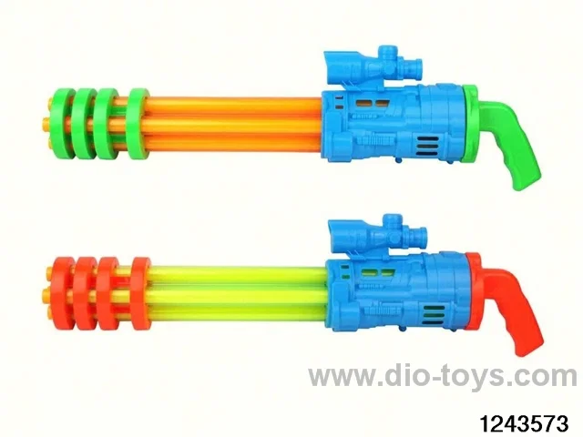 Five-barrel water gun toys