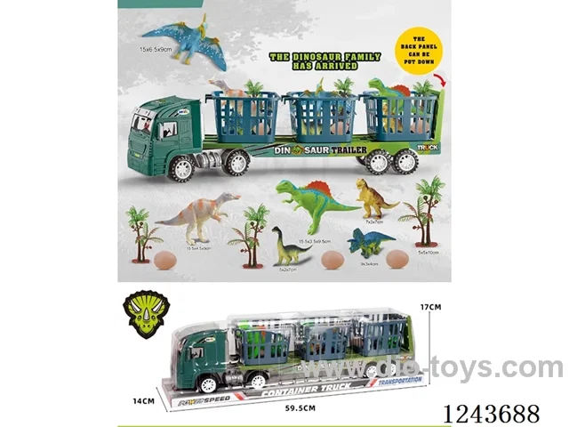 Inertia Trailer Dinosaur Vehicle
