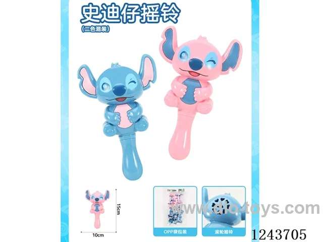 Stitch rattles (6 PCS)