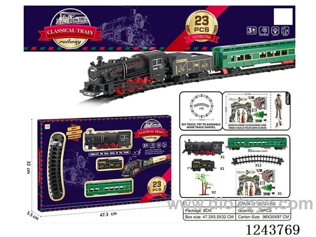 B/O track train W L/M(included battery +USB cable)