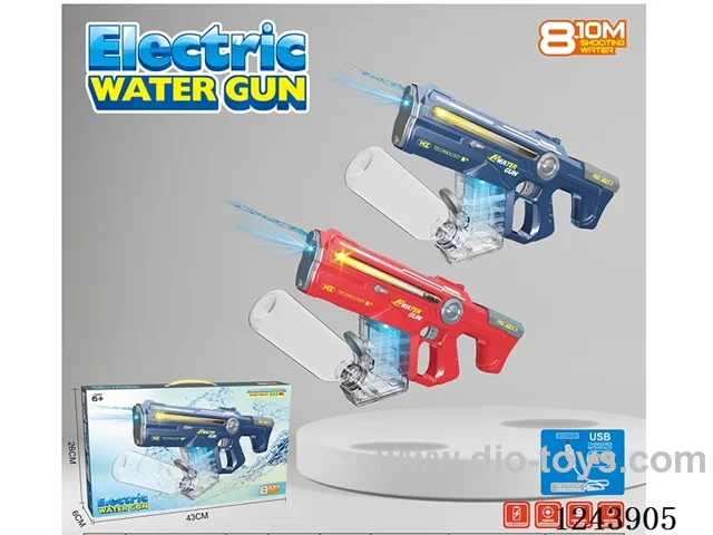 Manual/Automatic Dual Mode B/O water gun (with light) (no suction)2 colors
