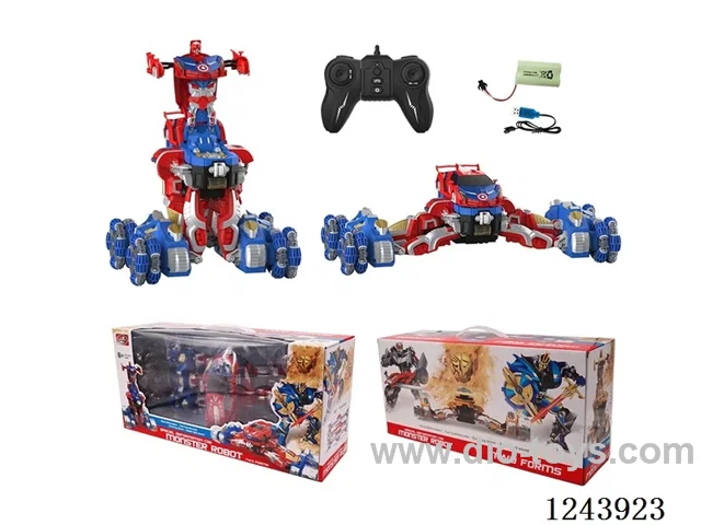 Gesture Sensor Drift RC Stunt Transformer Car Rambo Model W L/M included battery(GCC)