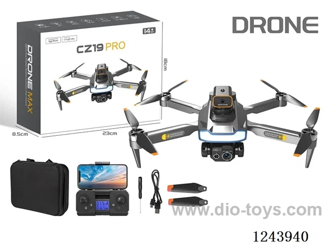 RC Drone Quadcopter Brushless + Optical Stream + ESC + Obstacle Avoidance Aerial Photography RC Aircraft Drone Shooting included battery