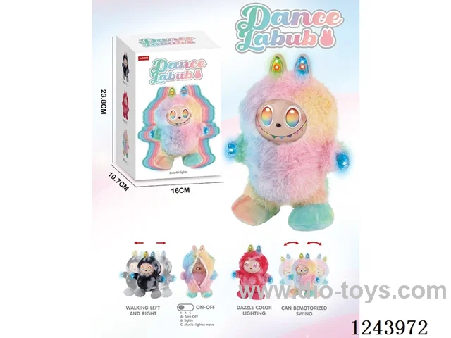 Electric Plush LABUBU not included battery