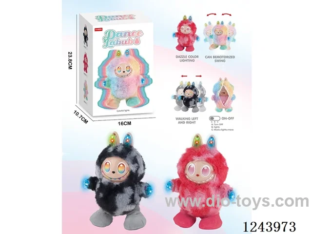 Electric Plush LABUBU  not included battery 2 colors