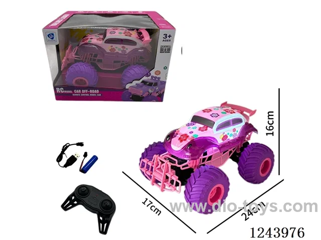 1:18 2.4G RC 4ch PVC Lighted Bigfoot (Included Battery)