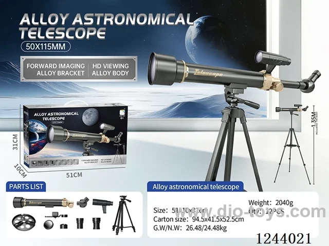 Alloy Astronomical Telescope-No Batteries
