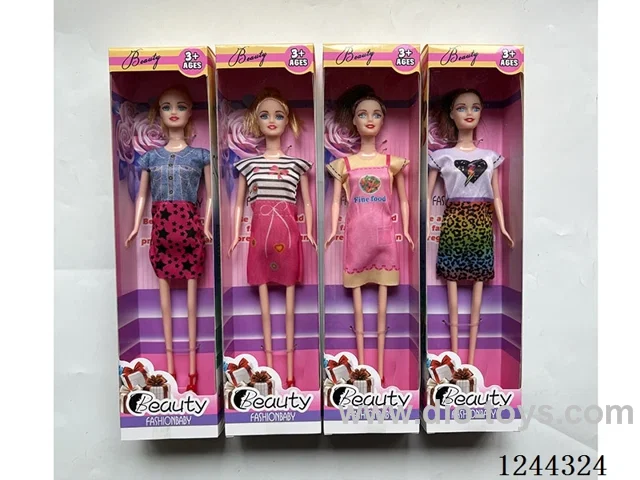 11.5 inch doll/4 mixed