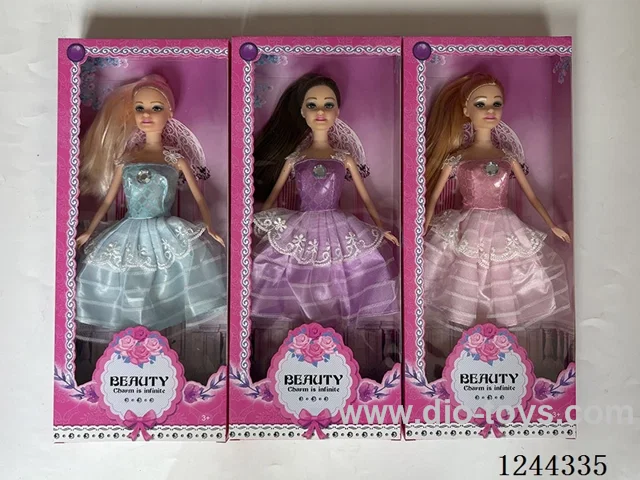 11.5 inch doll/3 mixed