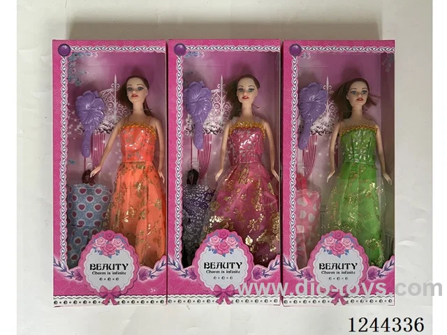 11.5 inch doll/3 mixed