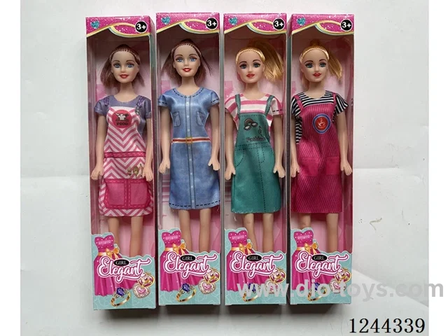 11.5 inch doll/4 mixed