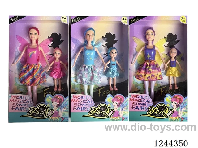 11.5 inch Flower Fairy Doll/3 mixed