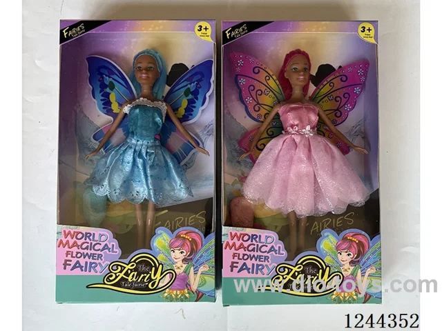 11.5 inch Flower Fairy Doll/2 mixed
