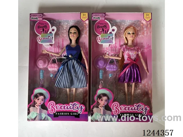 11.5 inch jointed doll/2 mixed