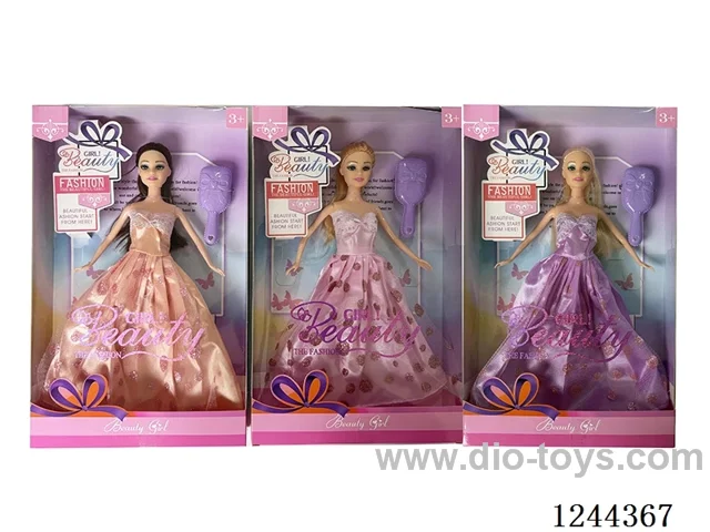 11.5 inch doll/3 mixed