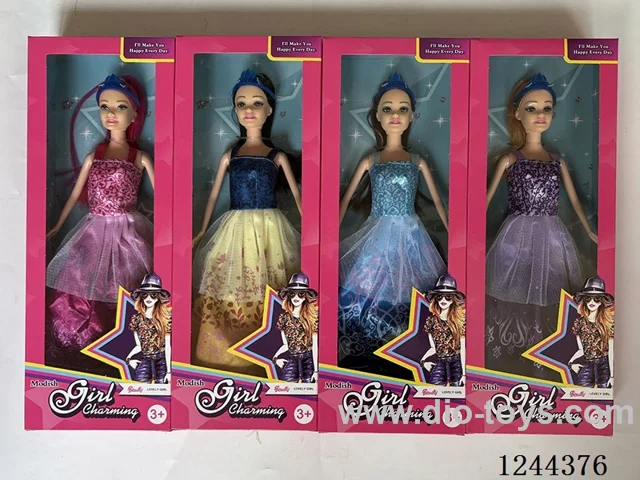 11.5 inch doll/4 mixed