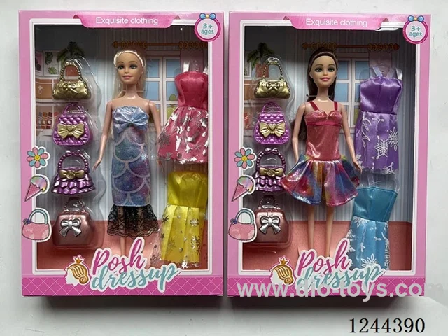 11.5 inch doll/2 mixed