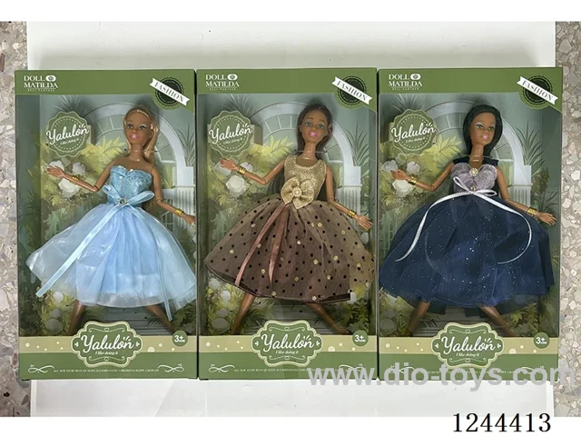 11.5 inch doll/3 mixed