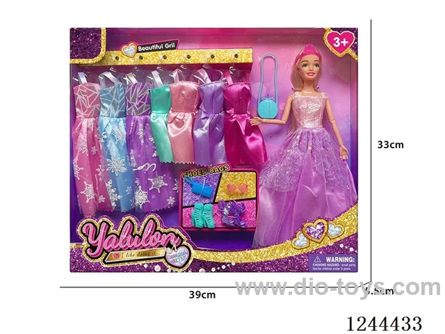 11.5 inch jointed dress up doll