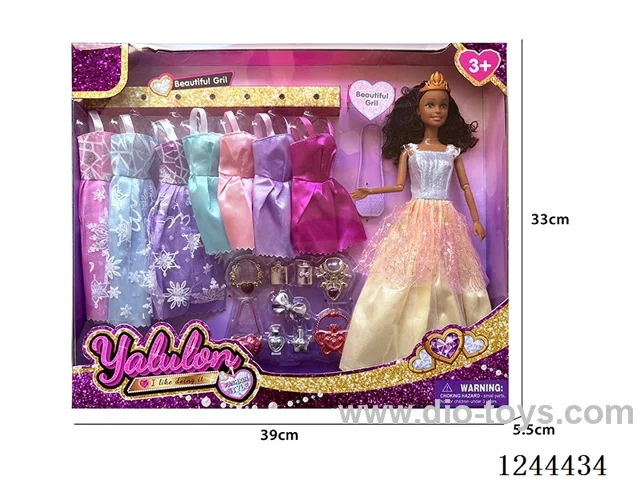 11.5 inch jointed dress up dolls