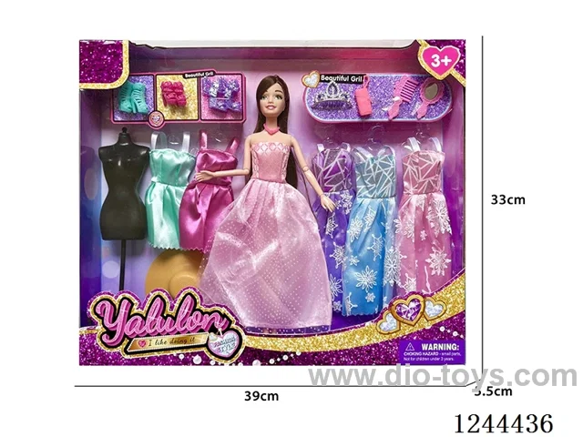 11.5 inch Jointed Dress Up Dolls