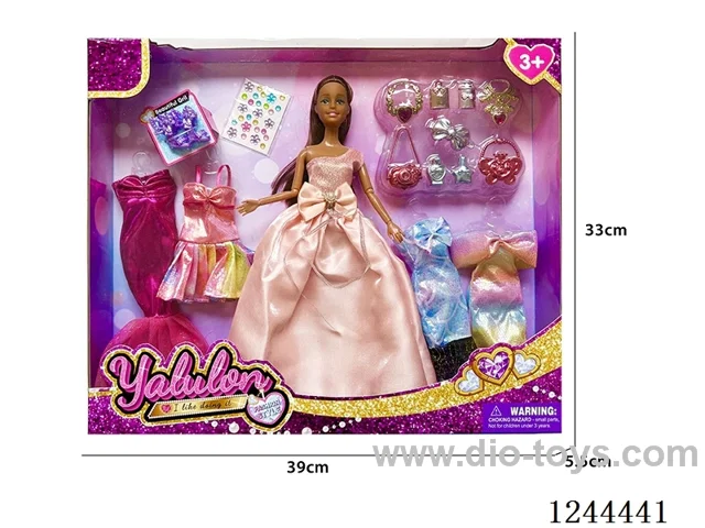 11.5 inch jointed dress up dolls